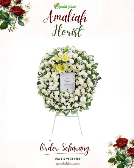 Krans Bunga Duka Pagundan